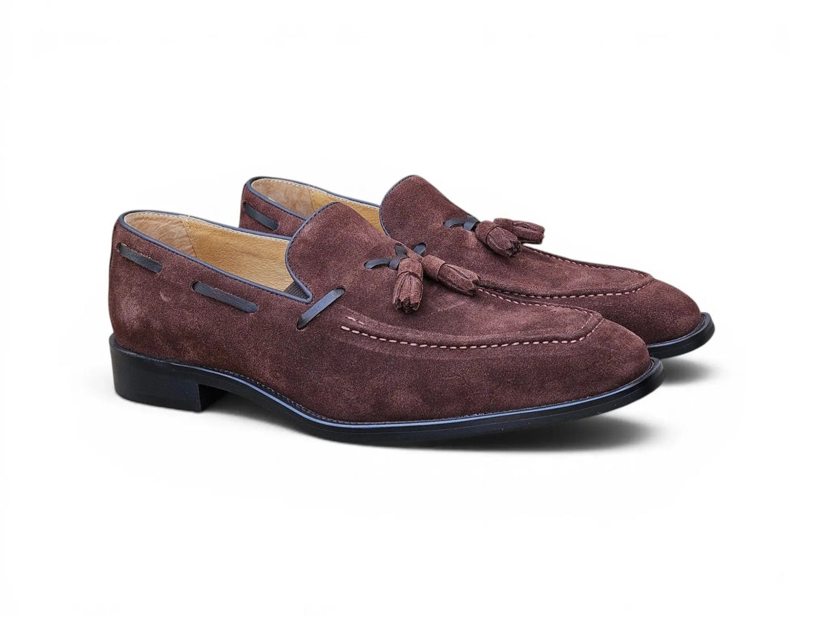 Carrucci Savoy Suede Tassel Loafer – product view 1