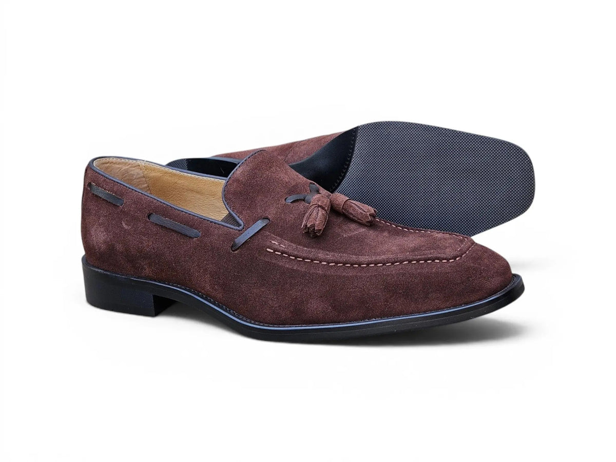 Carrucci Savoy Suede Tassel Loafer – product view 2