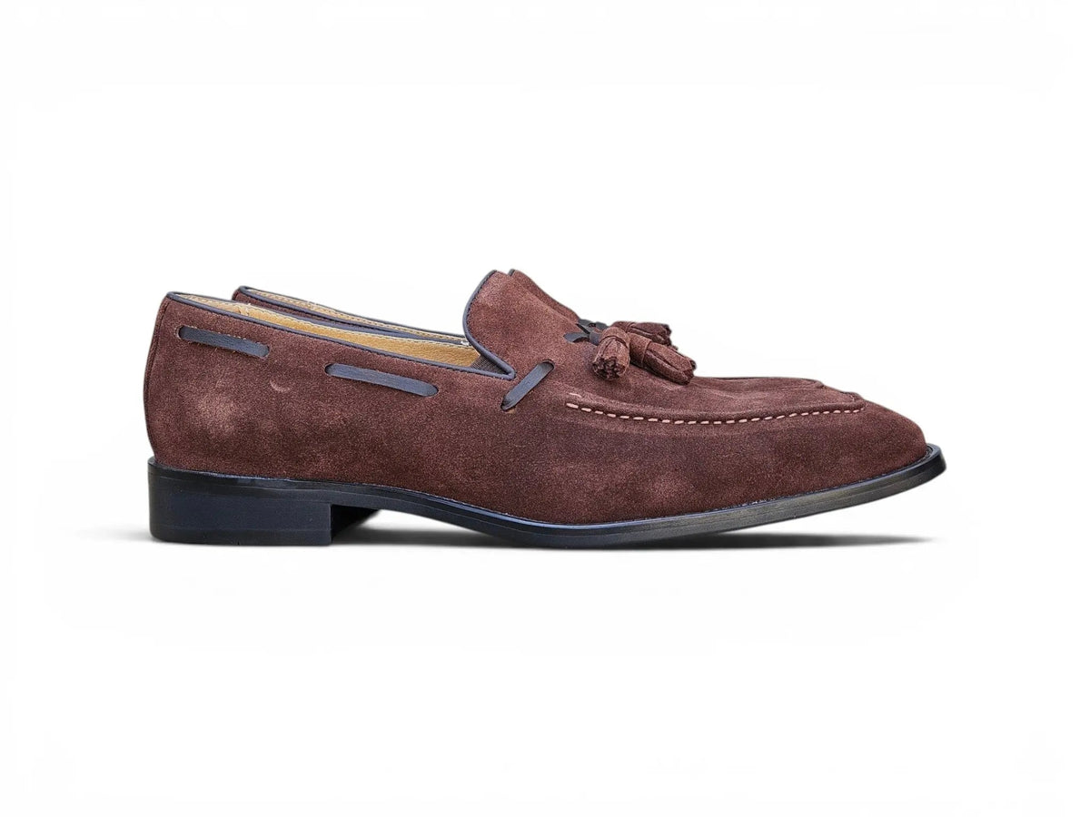 Carrucci Savoy Suede Tassel Loafer – product view 3