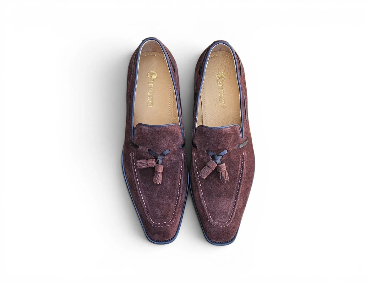 Carrucci Savoy Suede Tassel Loafer – product view 5