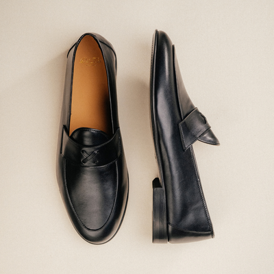 Del Toro Shoes Men's Black Leather Centesimo – product view 1
