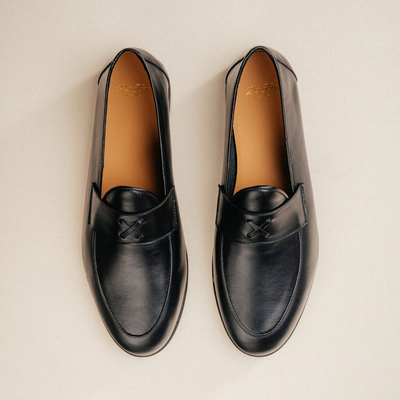 Del Toro Shoes Men's Black Leather Centesimo – product view 7