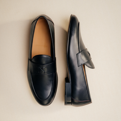 Del Toro Shoes Men's Black Leather Centesimo