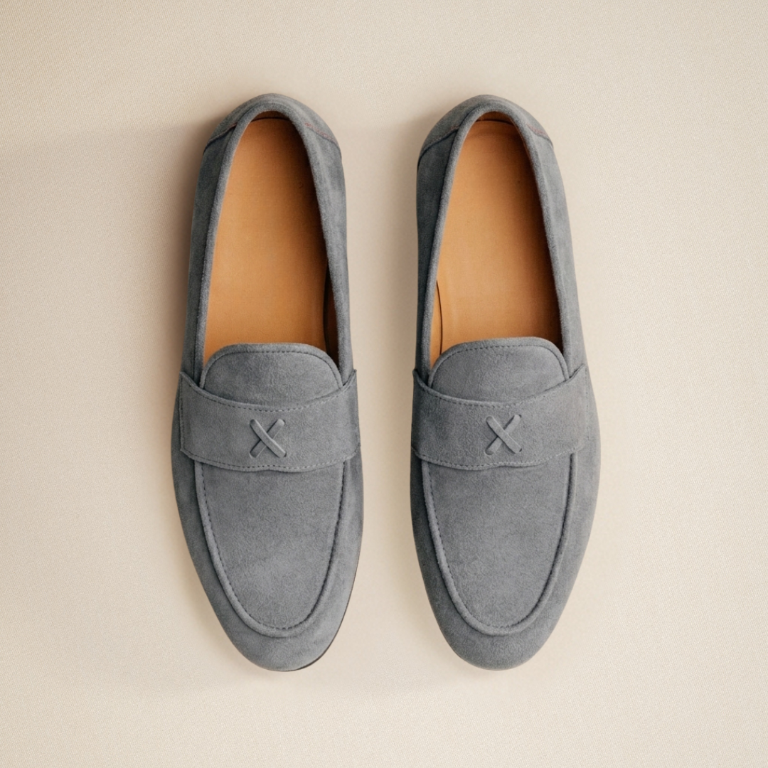 Del Toro Shoes Men's Grigio Suede Centesimo