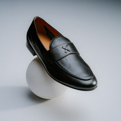 Del Toro Shoes Men's Black Leather Centesimo