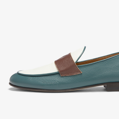 Del Toro Shoes Men's Tri-Tone Leather Centesimo