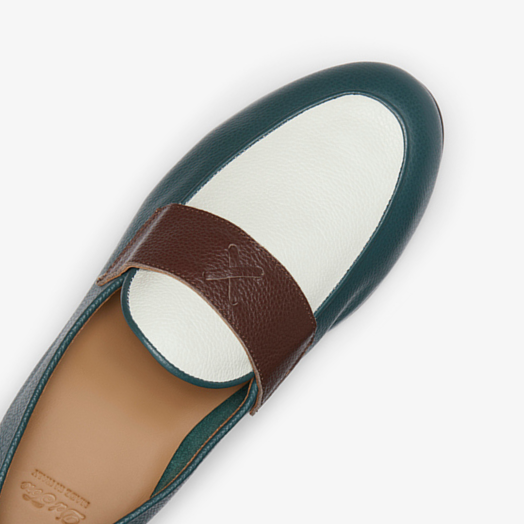 Del Toro Shoes Men's Tri-Tone Leather Centesimo