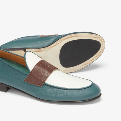 Del Toro Shoes Men's Tri-Tone Leather Centesimo