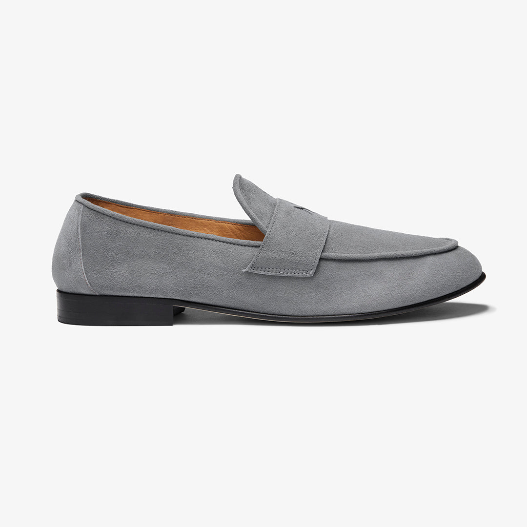 Del Toro Shoes Men's Grigio Suede Centesimo