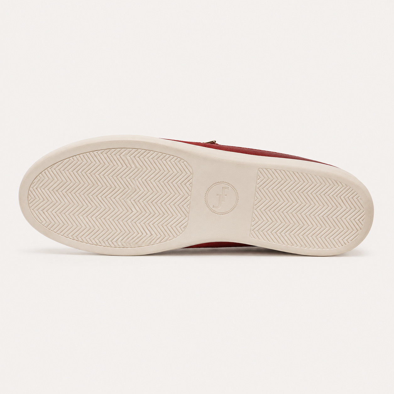 Johnny Famous Park West Men's Rich Red Leather & Suede Low-Top Sneakers | Retro Bally-Inspired