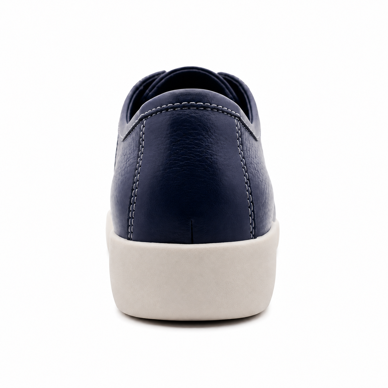 Johnny Famous Delancey Men's Deep Navy Nappa Leather Low-Top Sneakers | Retro Bally-Inspired
