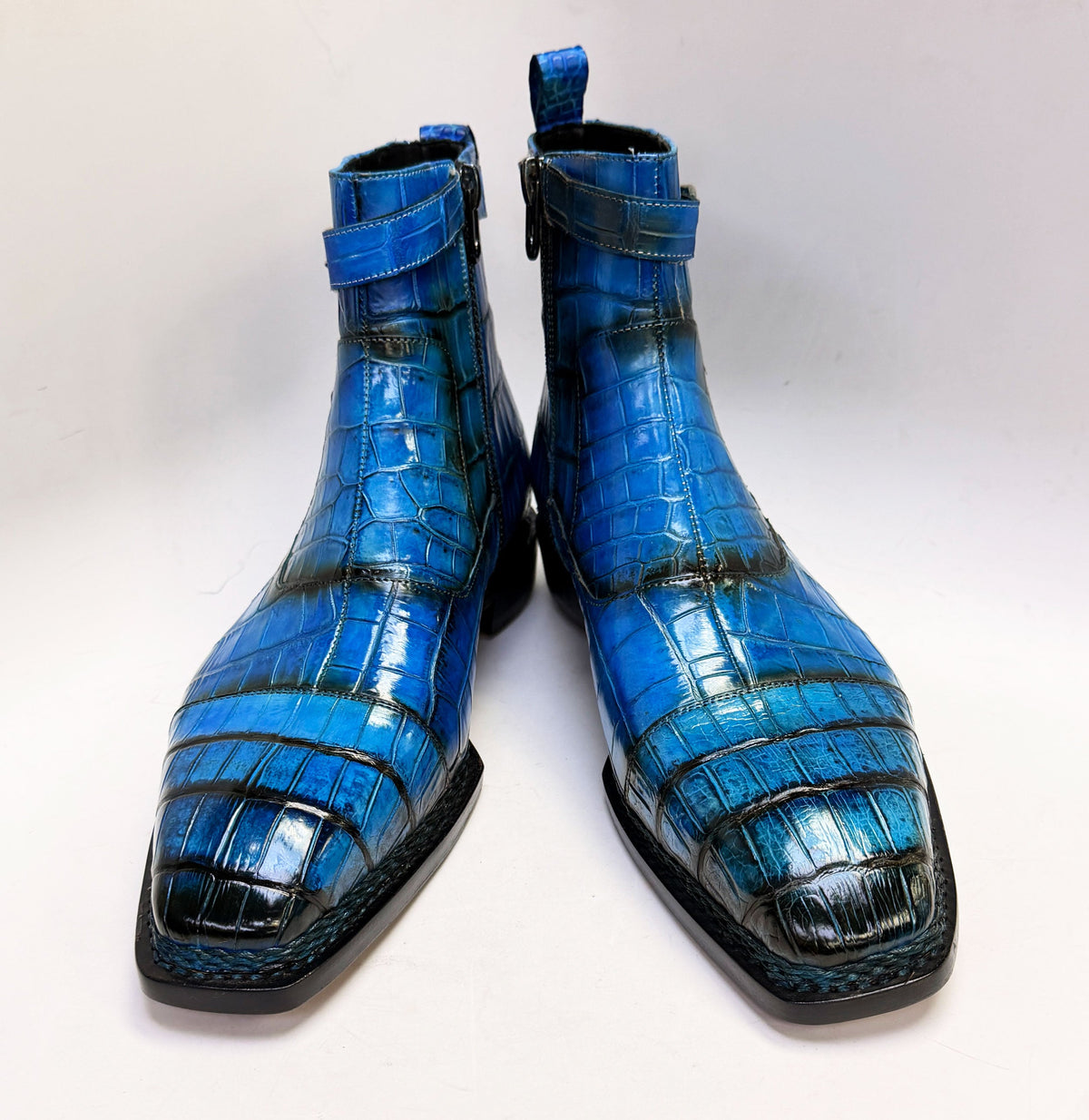 Maurice Chicago Alligator Boot - Blue – product view 5
