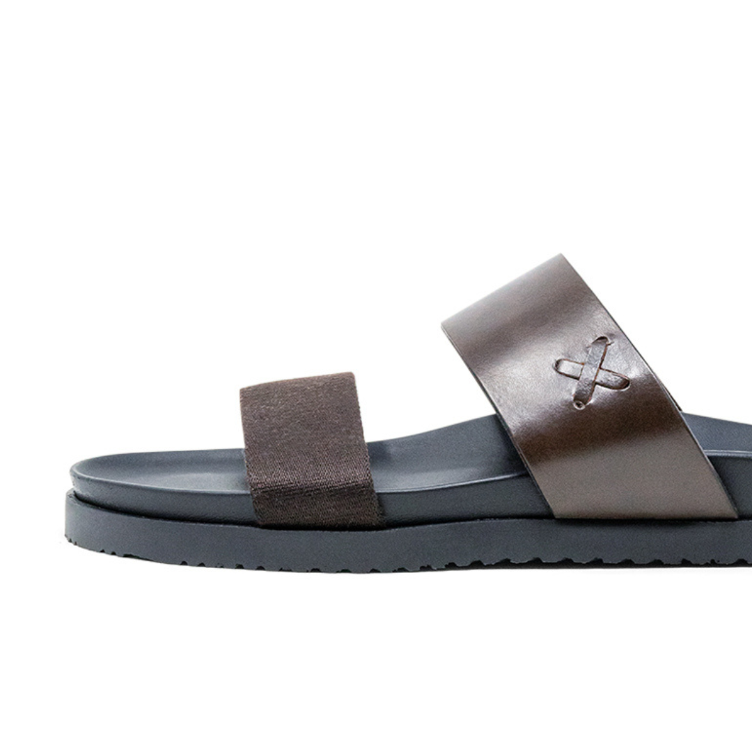 Del Toro Shoes Men's Brown Cinturini Sandal