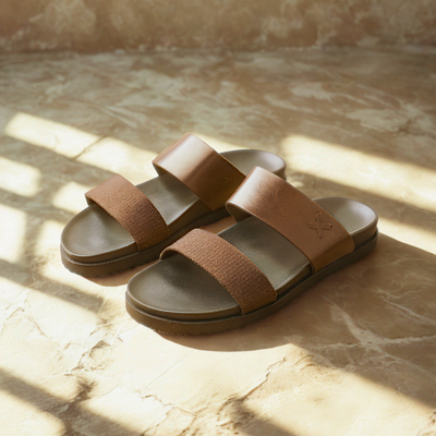 Del Toro Shoes Men's Brown Cinturini Sandal