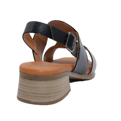 Eric Michael Circa Geometric Block Heel Sandal