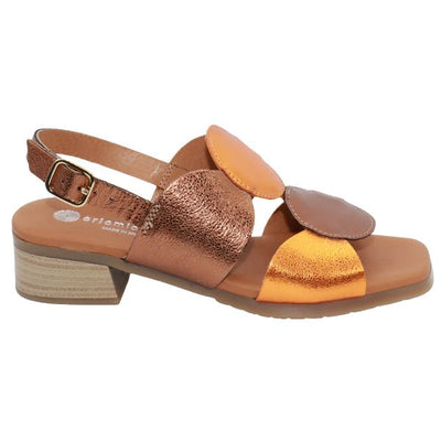 Eric Michael Circa Geometric Block Heel Sandal