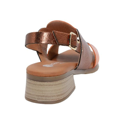 Eric Michael Circa Geometric Block Heel Sandal