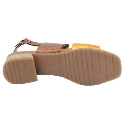 Eric Michael Circa Geometric Block Heel Sandal