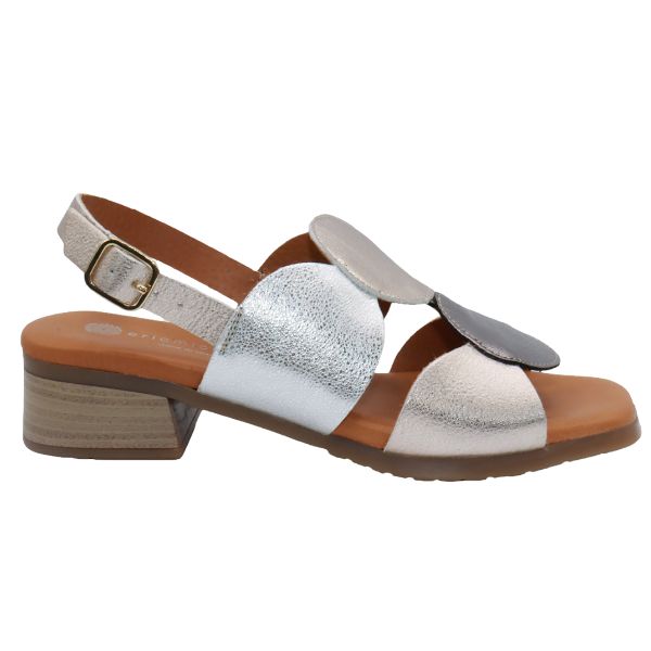 Eric Michael Circa Geometric Block Heel Sandal