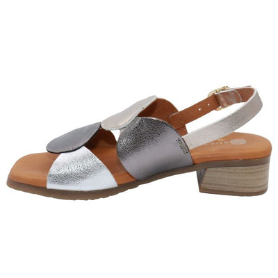 Eric Michael Circa Geometric Block Heel Sandal