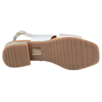 Eric Michael Circa Geometric Block Heel Sandal