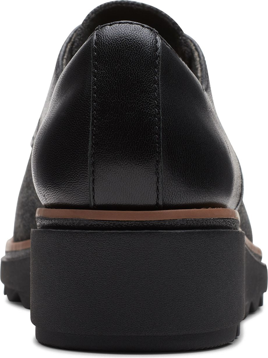 Clarks Sharon Rae Men's Black Tweed Combi Textile 26175417 — product view 4