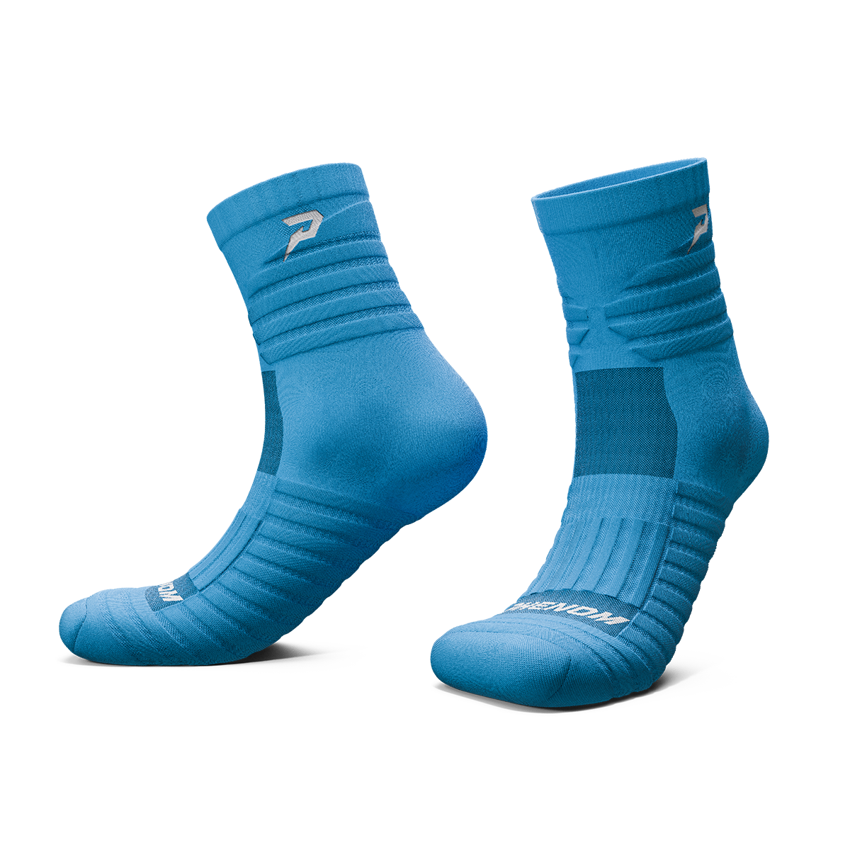 Phenom Elite 'Quantum Knit' Padded Quarter Socks - Team Colors