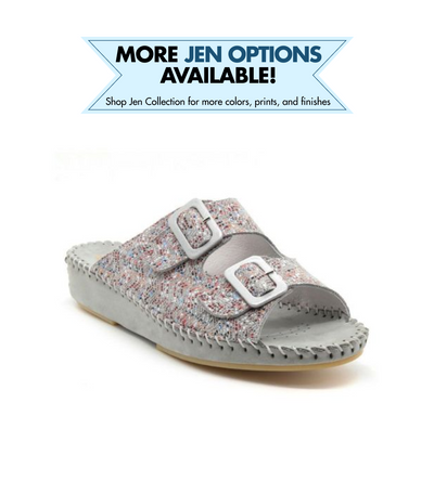 Jen Women’s Leather Comfort Slide Sandal