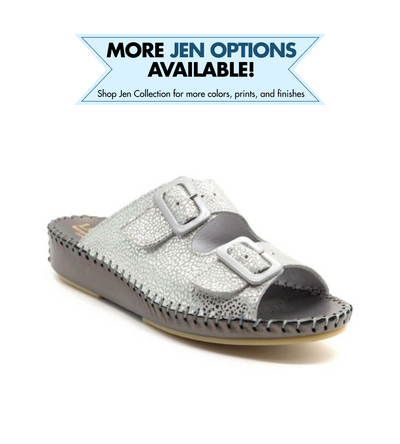 Jen Women’s Leather Comfort Slide Sandal