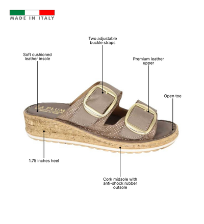 Cove Women’s Cork Leather Sandal