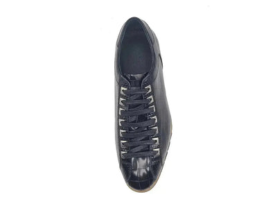 Carrucci Shoes Premium Crocodile Embossed Sneaker Leather KS626 02 view 15