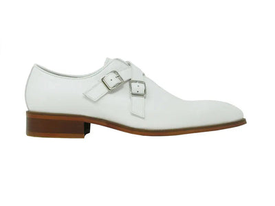 Carrucci Shoes Men's Cross Strap Wholecut Leather Loafer KS503 60