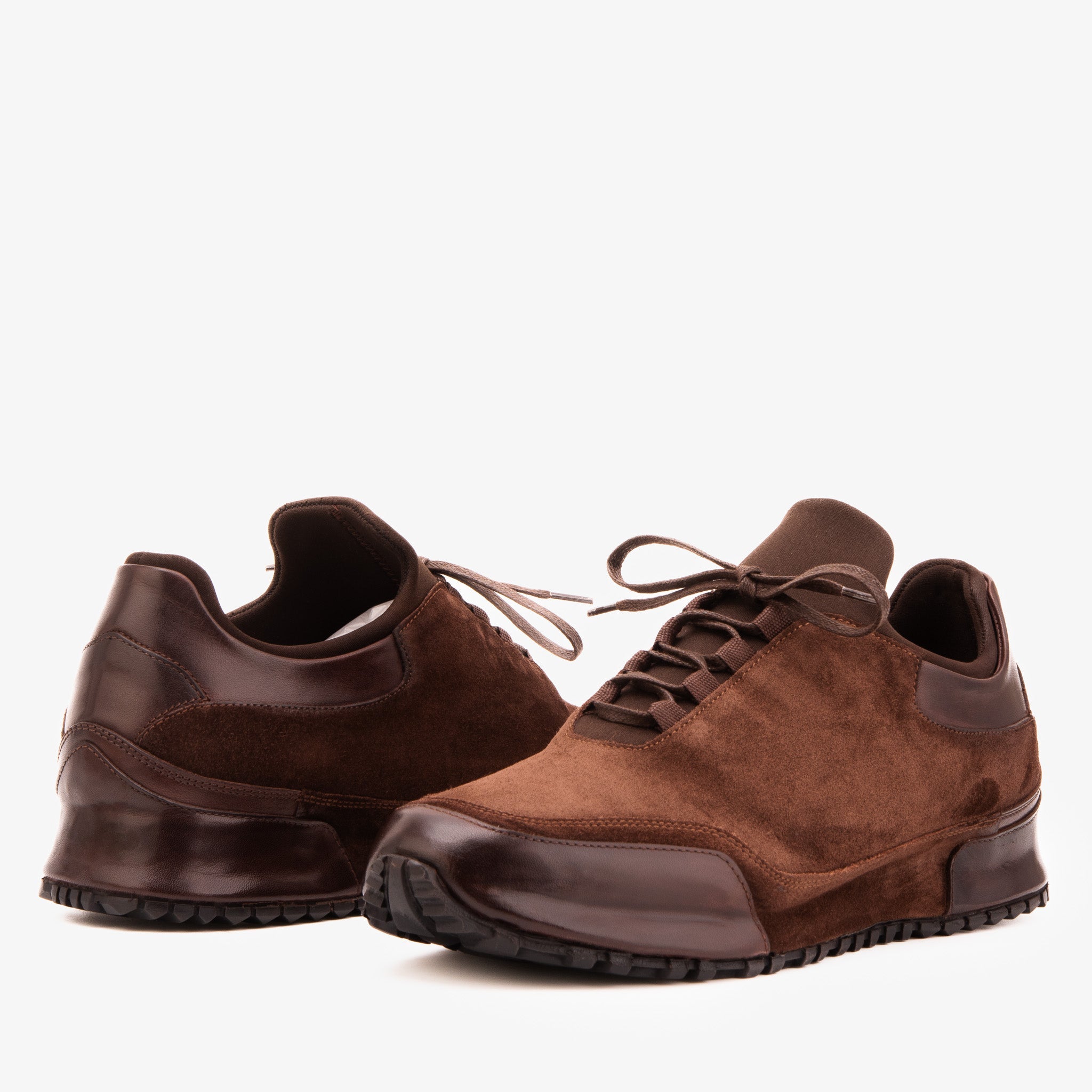 The Hudson Brown Suede Men Sneaker