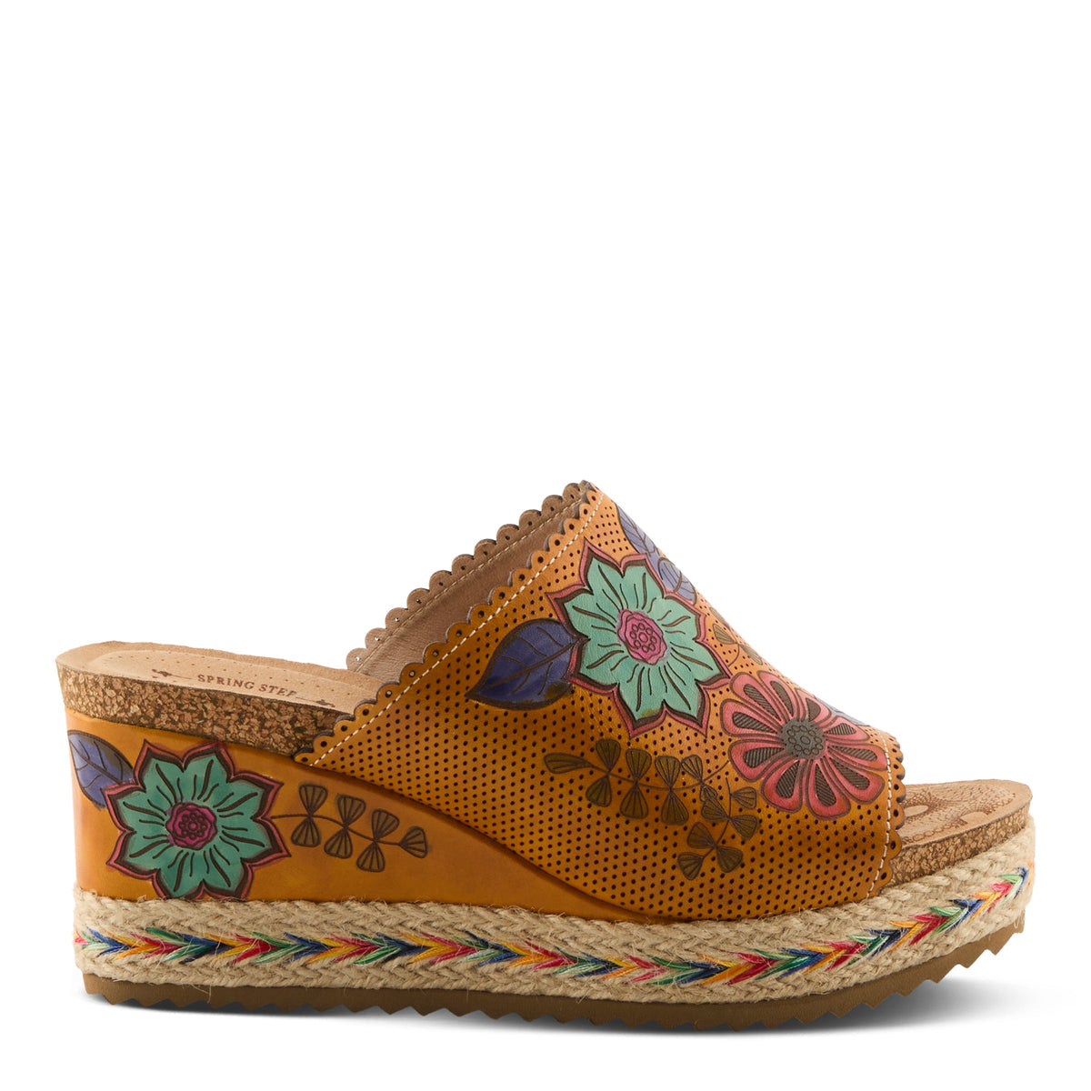 L'ARTISTE DELRAYBEACH SANDALS – Three-Quarter View