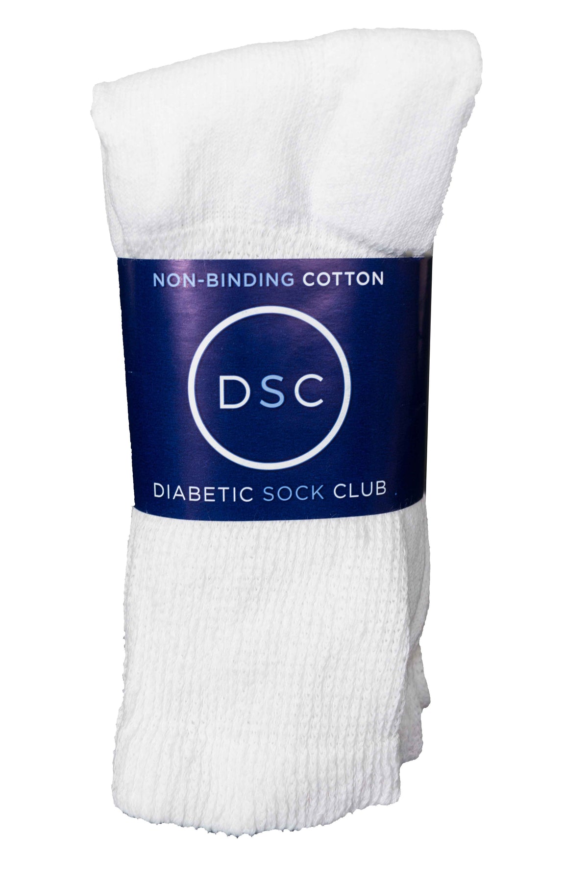 Women's Cotton Diabetic Crew Socks (6 Pair) – product view 9