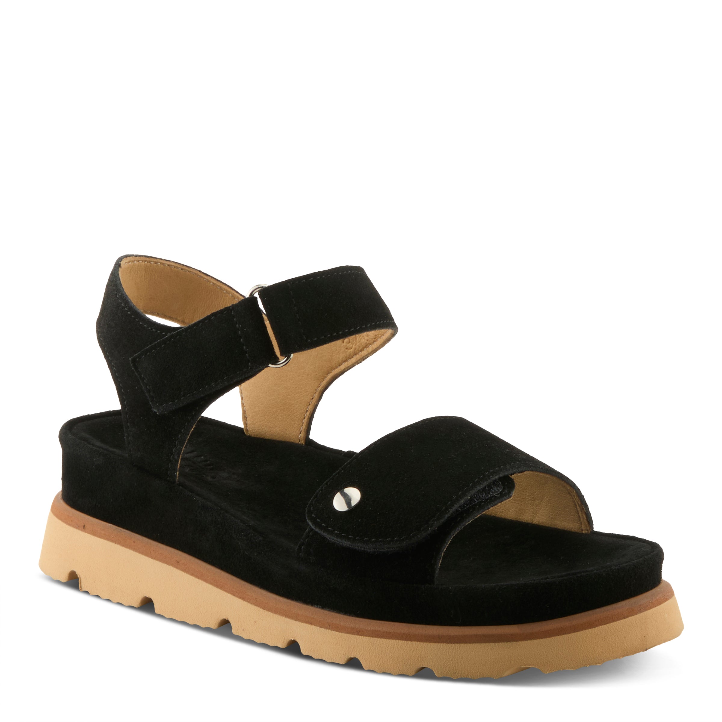 Spring Step SPRING STEP DIXIEMAE SANDALS sandal in mint green suede with comfortable everyday design