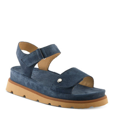 Spring Step SPRING STEP DIXIEMAE SANDALS sandal in orange suede with comfortable everyday design