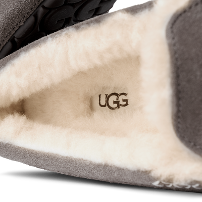 UGG Ansley Womens Slippers — Light Grey Suede