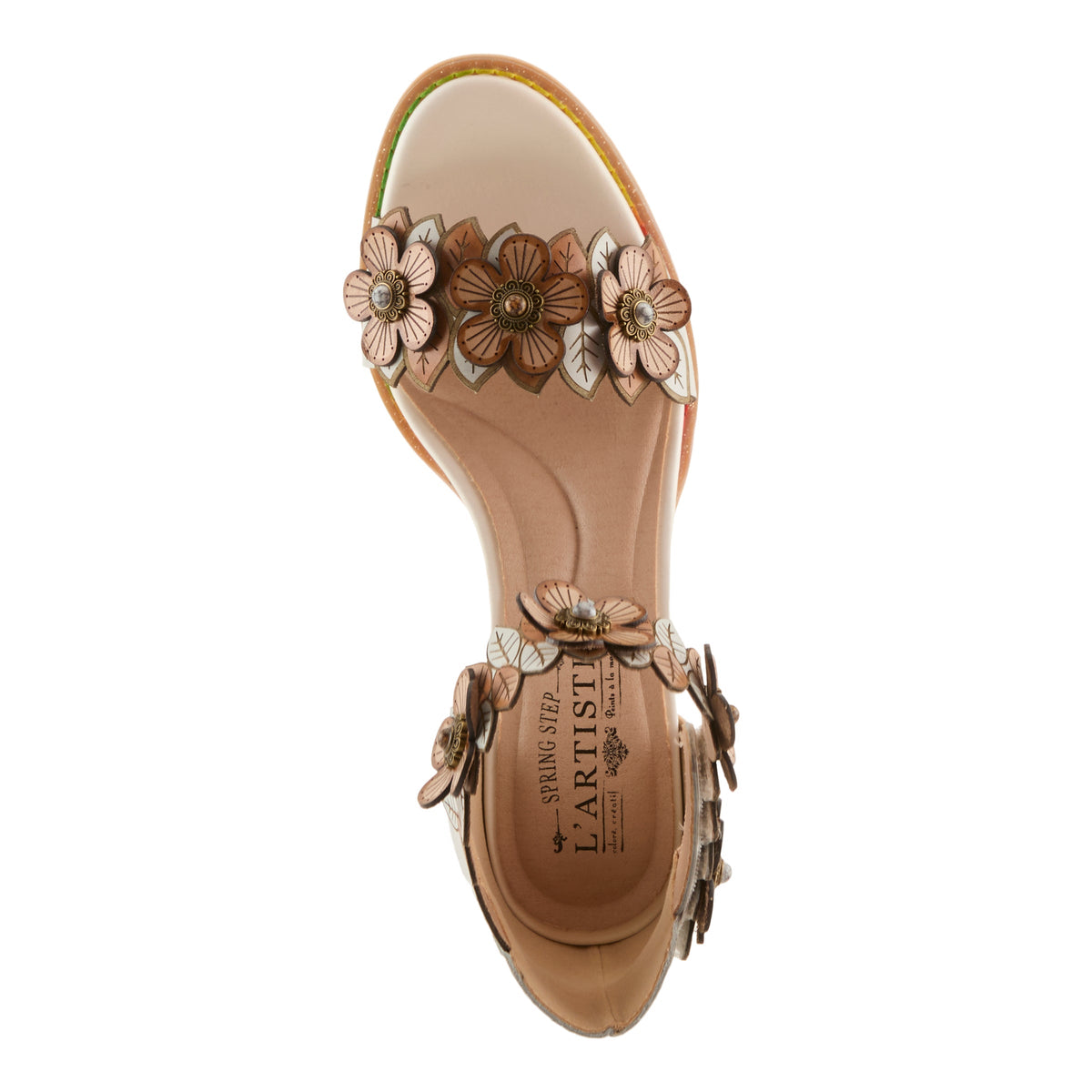 L'ARTISTE DOUBLELOVE SANDALS – Detail Close-Up