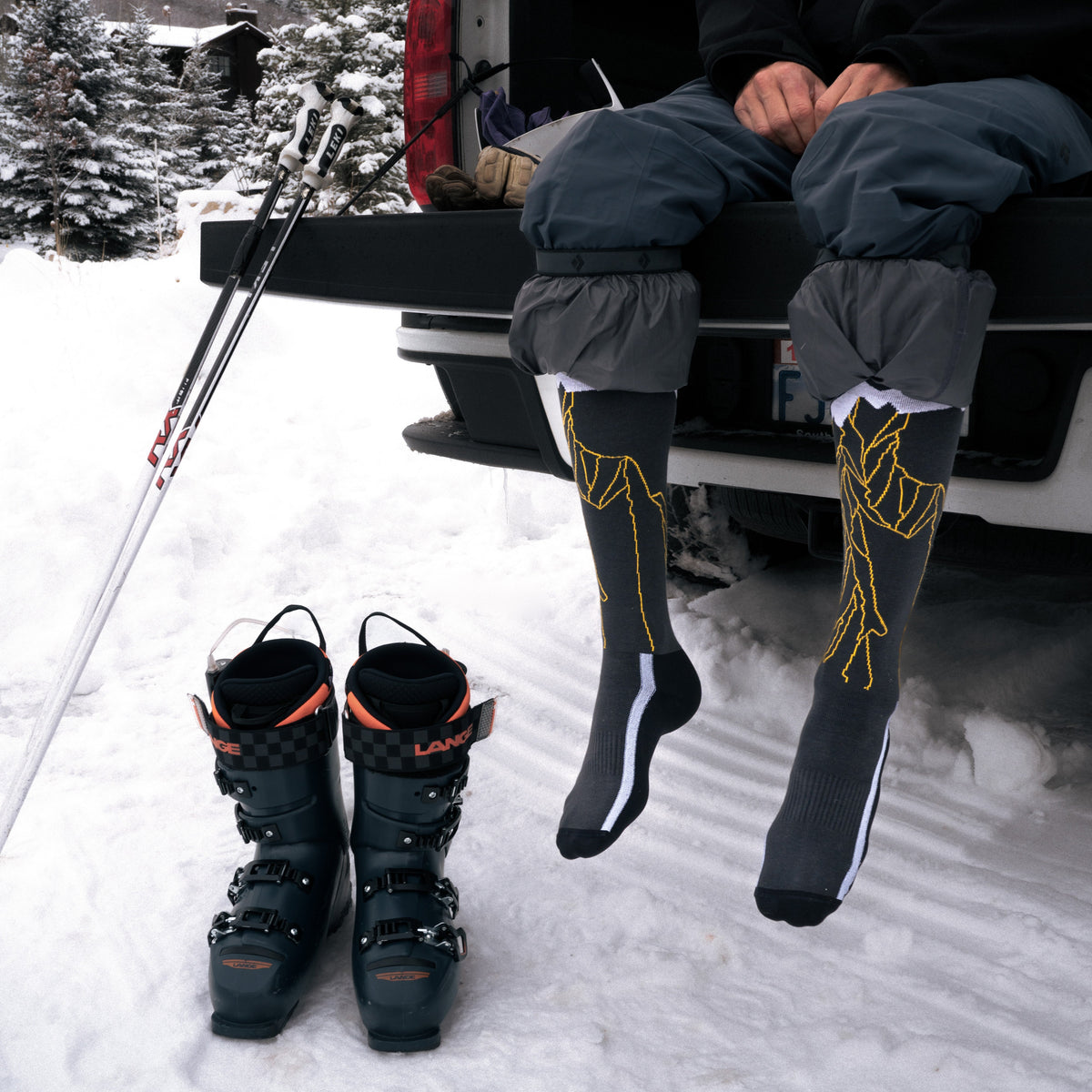 Ski Sock - Descent Series – product view 3