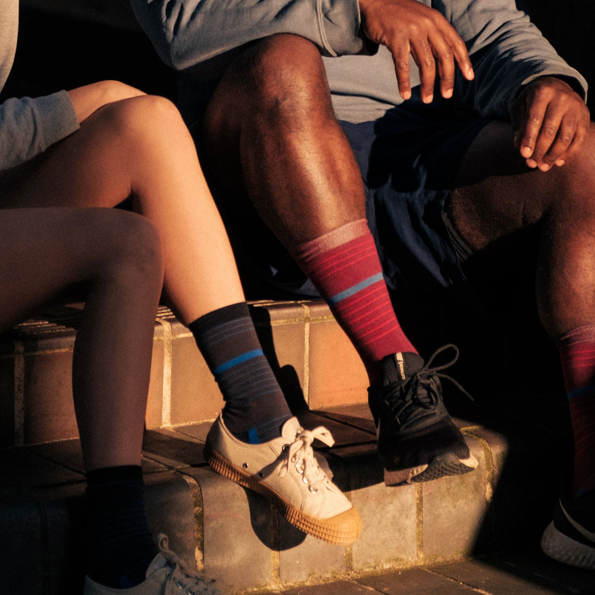 Pinstripe Crew Sock – product view 11