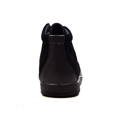 British Walkers Birmingham Men's Black Leather and Suede Lace Up Shoes view 12