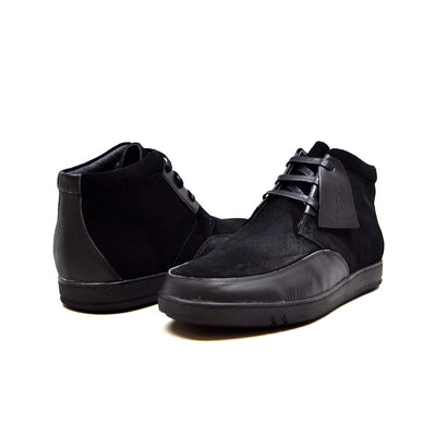 British Walkers Birmingham Men's Black Leather and Suede Lace Up Shoes view 8
