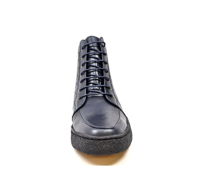 British Walkers Extreme Men's Black Quilted Leather High Top Shoes view 11