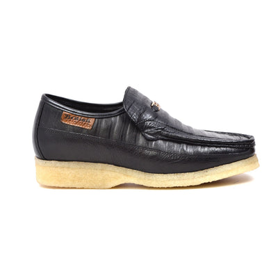 British Walkers Brick Men's Brown Premium Imported Leather Slip On Shoes view 13