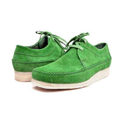 British Walkers Somerset-Low By British Collections - Handcrafted Suede Vintage Lace-Up Shoe — product view 11