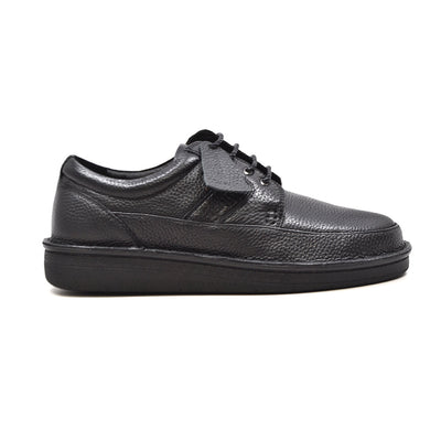 British Walkers Men's Black Leather Retro Oxford Lace Up Shoes view 4