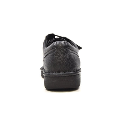 British Walkers Men's Black Leather Retro Oxford Lace Up Shoes view 6