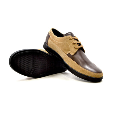 British Walkers Bristol Men's Vintage Black Leather and Suede Lace Up Shoes view 46
