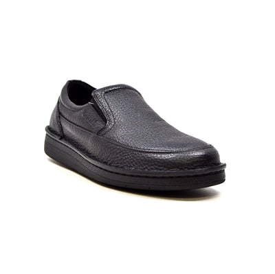 British Walkers Nottingham Men's Black Leather Everyday Slip On Shoes view 11
